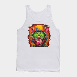 Rat Fink colorful art Tank Top